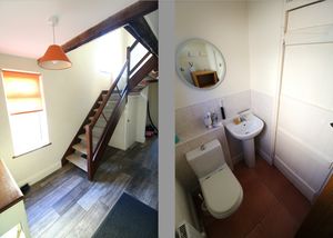Hallway and WC- click for photo gallery